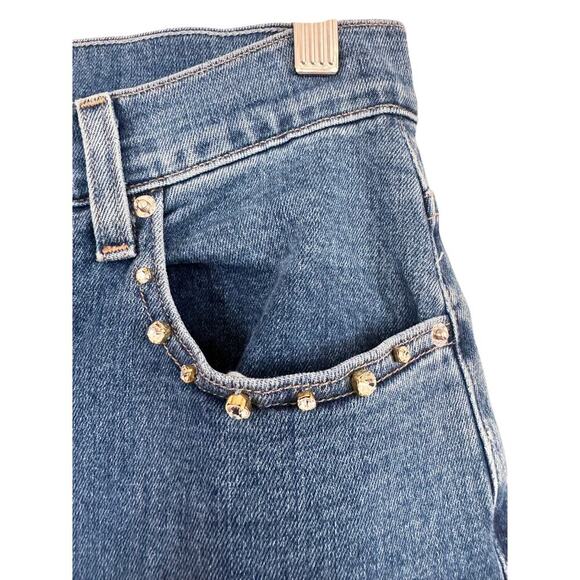 LE JEAN MIA RELAXED STRAIGHT JEANS DESERT CRYSTAL - Picture 9 of 10